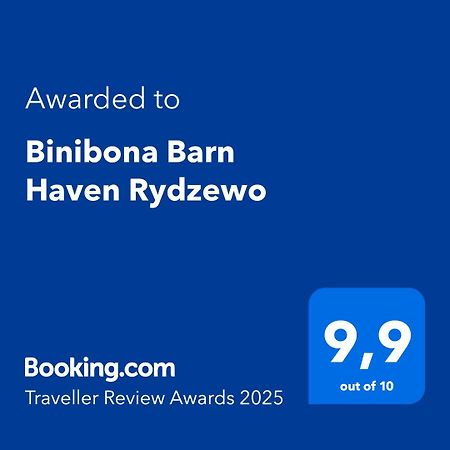 Binibona Barn Haven Rydzewo Villa Bagian luar foto